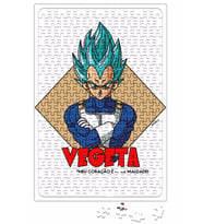 Vegeta Meu Pura Maldade Puzzle 240 Parça Yapboz