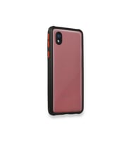 Çınarcık Dev Samsung Galaxy A01 Core Kılıf Miami Şeffaf Silikon - Lacivert