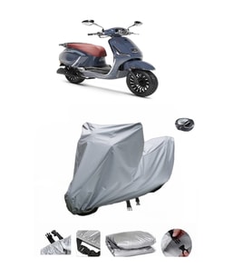 Rks Dark Blue 125  Su Geçirmez Motosiklet Brandası ARKA ÇANTA UYUMLU