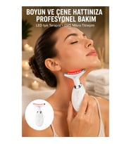 Mey İthalat® Kırışıklık Azaltıcı LED Işık Cilt Bakım Aleti 7 Renk Yeni Nesil