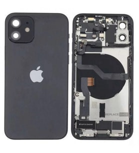 Mey İthalat® iPhone 12 FULL Dolu Kasa (Siyah)