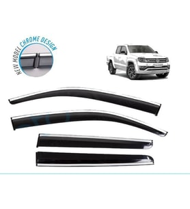 Vw Amarok Kromlu Cam Rüzgarlığı 2012-2021 arası Sunplex (Beyaz)