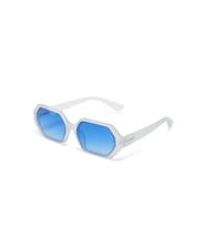 Okkia Andrea Altıgen Unisex Güneş GözlüğüBeyaz / Lens : Mavi OK022-TCL