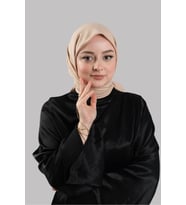 Ten Düz Klasik Eşarp İtalyan Dikişli Pamuk Caz Sade 202210_45