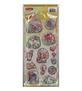 TANEX KIDS TNX-26129 SULU PUFFY ETİKET - 1 ADET