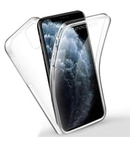 Apple iPhone 11 Pro Max Kılıf Zore Enjoy 360 Derece Tam Kaplayan (Renksiz)