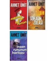 Ahmet Ümit 3 Kitap Seti (insan Ruhunun Haritası-aşkımız Eski Bir Roman -sokağın Zulası )