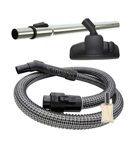Arçelik Uyumlu 9182001636 S 4310 S 4312 Aqualogic Elektrikli Süpürge Boru Emici Telli Hortum Seti