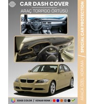 Bmw E90 (2006-2010) Torpido Örtüsü Ön Göğüs Koruma Torpido Koruma Araca Özel Kaymaz Kolay Montaj