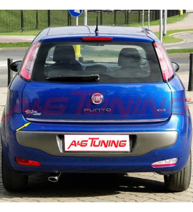 Fiat Punto Krom Bagaj Alt Çıta Formlu 2006 Üzeri Paslanmaz Çelik