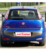 Fiat Punto Krom Bagaj Alt Çıta Formlu 2006 Üzeri Paslanmaz Çelik