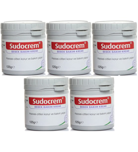 Sudocrem Cilt Bebek Bakım - Pişik Kremi 125GR (5 Li Set)