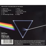 (Müzik CD sidir Plak Değildir) CD Pink Floyd The Dark Side of the Moon 50. YIl Remastred (Açılmamış Ambalajında) CD