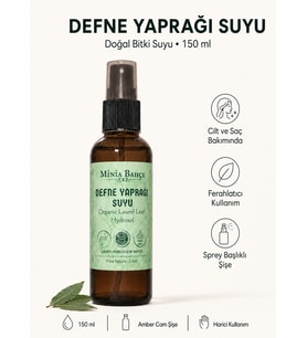 Defne Yaprağı Suyu – 150 ml Saf ve Katkısız Defne Yaprağı Hidrosolü