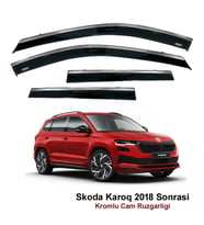 Skoda Karoq Kromlu Cam Rüzgarlığı Niken 2018 Sonrası