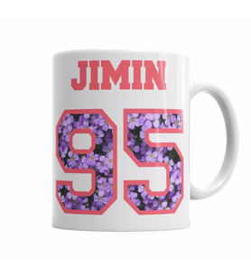 BTS JIMIN 95  Kupa Bardak Porselen