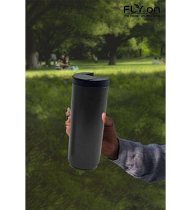 Elde Kolay Tutma Içimi Rahat Çift Katmanlı Metal Termos 500 Ml