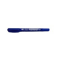 KRAF 250G ÇİFT UÇLU ASETAT KALEMİ MAVİ