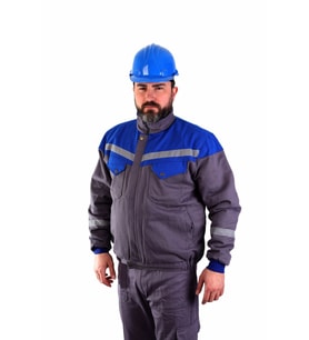 ESER - 7-7 Gabardin İçi Polarlı Robalı Mont - Mavi Gri