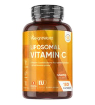 Liposomal Vitamin C 1000mg 180 Capsules Max-Absorbing Form of Vitamin C