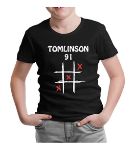 Louis Tomlinson - 91 Siyah Çocuk Tshirt