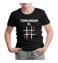 Louis Tomlinson - 91 Siyah Çocuk Tshirt