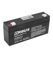 6 Volt 3.2 Amper Akü Orb6-3.2 (125X33X60 Mm)