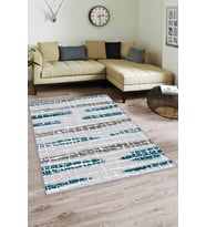 Zümrüt Spor Kaymaz Tabanlı Makinede Yıkanabilir Halı FL09 - 100 x 160 cm