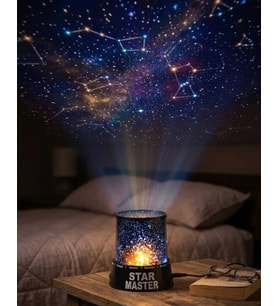 Star Projektör Gece Lambası Tavana Yıldız Yansıtan LED Işık