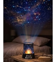 Star Projektör Gece Lambası Tavana Yıldız Yansıtan LED Işık