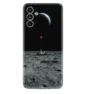 Samsung A23 A31 A32 A50 A51 A52 A53 A70 Kılıf Desenli Silikon Astronoot Red Baloon 1608