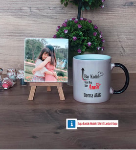 Harika Anne Fotoğraflı Dekoratif Taş, Kupa Bardak Beyaz Hediye (Model 9)