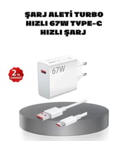 67w Turbo Type-c Hızlı Şarj Adaptörü - Akıllı Koruma Çipli, Hızlı Şarj Destekli
