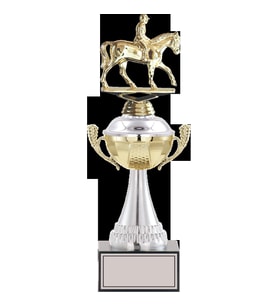 ODAK KUPA - Figürlü Kupalar - At / Binici Figürlü Kupalar FG-046 A - 35 cm