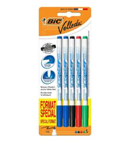 BİC 1721 VELLEDA ÇOCUK BEYAZ TAHTA KALEMİ  5 Lİ SET TEK PAKET (4 RENK) 9126451