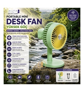 Kalemhane Yüksek Güç Büyük Fan 1200 mah