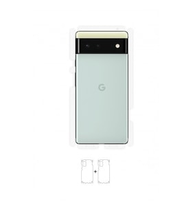 Google Pixel 6 Arka Yan Koruyucu Darbe Emici Poliüretan Film Amerika Üretimi