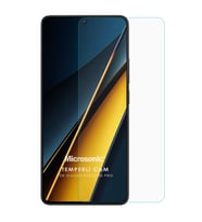 Microsonic Xiaomi Poco X6 Pro 5G Tempered Glass Cam Ekran Koruyucu (Şeffaf)