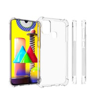 Samsung Galaxy M31 Kılıf Şeffaf Nitro Anti Shock Kapak (Renksiz)