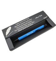 Signator® C439 Mavi Siyah Tükenmez Kalem  İsme Özel Kalem  Hediyelik Kalem (Karışık)