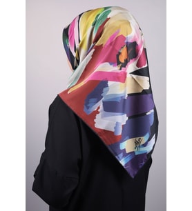 Polyester Tivil Eşarp 2022 Yaz Sezonu - 8295795-916-54