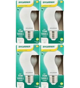 (4 Adet) Sylvania 9W (75W) 2700K (Sarı Işık) Dim Edilebilir E27 Duylu (Kalın Duy) Soft Led Ampul