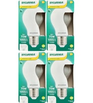 (4 Adet) Sylvania 9W (75W) 2700K (Sarı Işık) Dim Edilebilir E27 Duylu (Kalın Duy) Soft Led Ampul