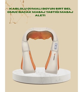 Ovmalı Isıtmalı Masaj Aleti – Boyun, Sırt, Bel, Omuz Ve Bacak İçin