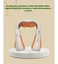 Ovmalı Isıtmalı Masaj Aleti – Boyun, Sırt, Bel, Omuz Ve Bacak İçin