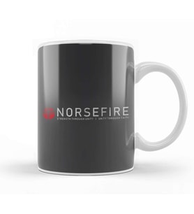 Red Norsefire V For Vendetta Kupa Bardak Porselen