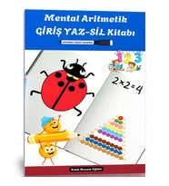 Okul Öncesi Mental Aritmetik GİRİŞ YAZ-SİL Kitabı