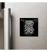 Arsenic (Arsenik) Elementi – Buzdolap Magneti – 9x9 cm