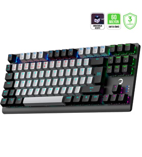 Game Power Eva 3 60M Mekanik Blue Switch Türkçe Q 88 Tuş USB Gaming Klavye - 3 Yıl Garantili