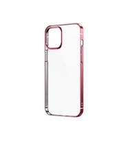 Uyumlu Model Apple iPhone 11 Kılıf Sararmaz Şeffaf Sert Fit Kapak (Kırmızı)